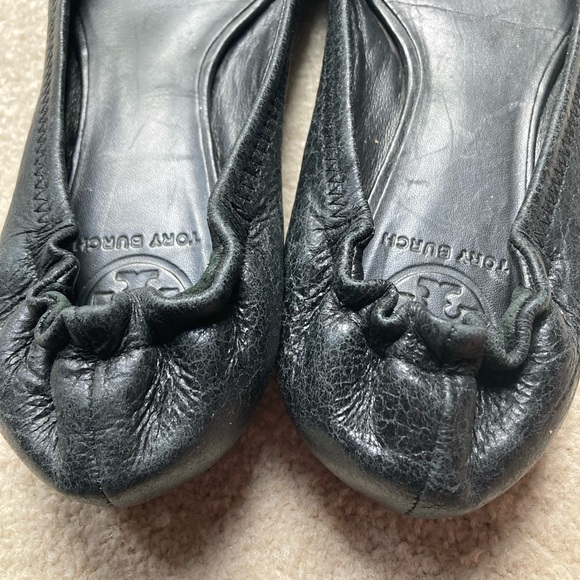 Womans TORY BURCH Minnie Travel Ballet Black Size 8 - Picture 11 of 16